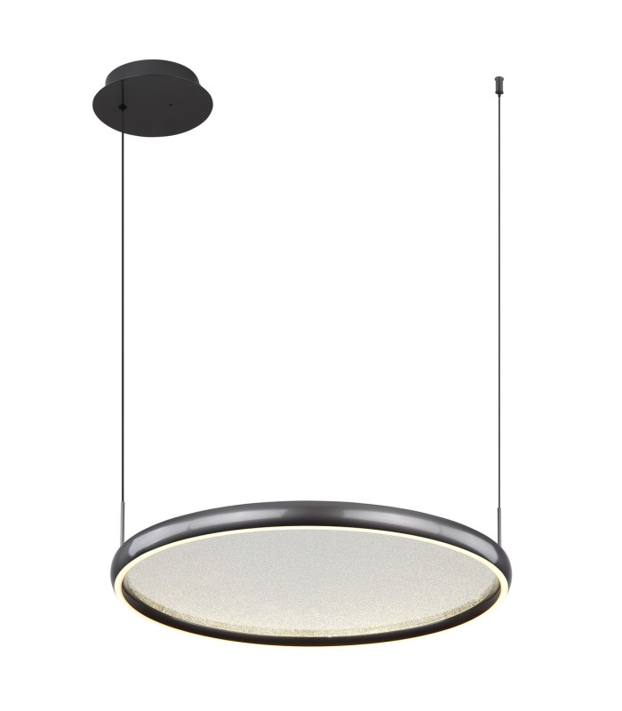 Briggs Pendant Ceiling Light Matt Black LED Dimmable 2700-6000K Remote Control-1