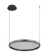 Briggs Pendant Ceiling Light Matt Black LED Dimmable 2700-6000K Remote Control-2