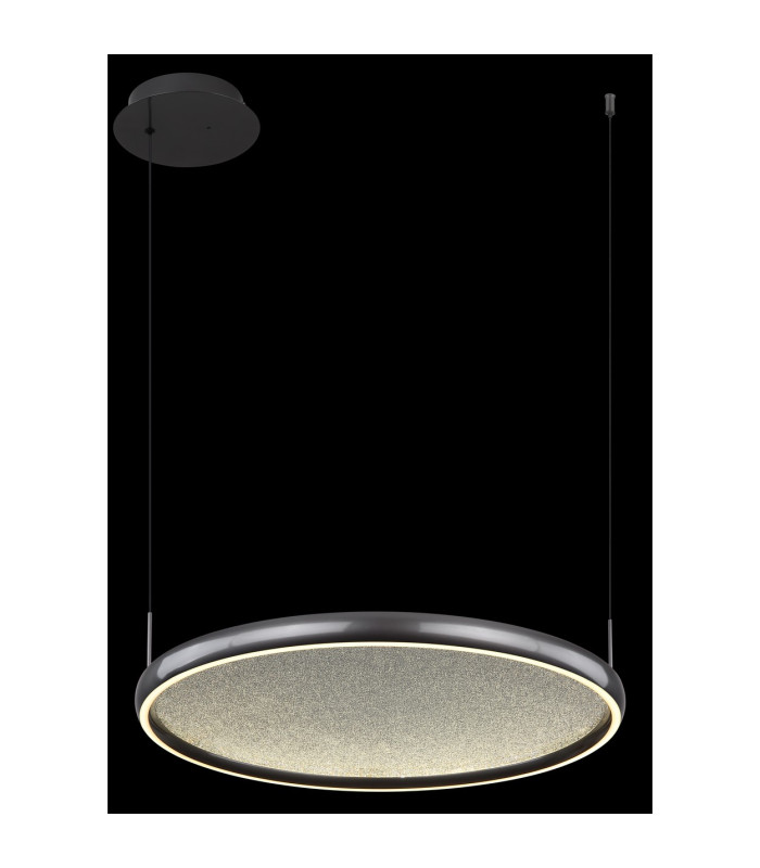Briggs Pendant Ceiling Light Matt Black LED Dimmable 2700-6000K Remote Control-3
