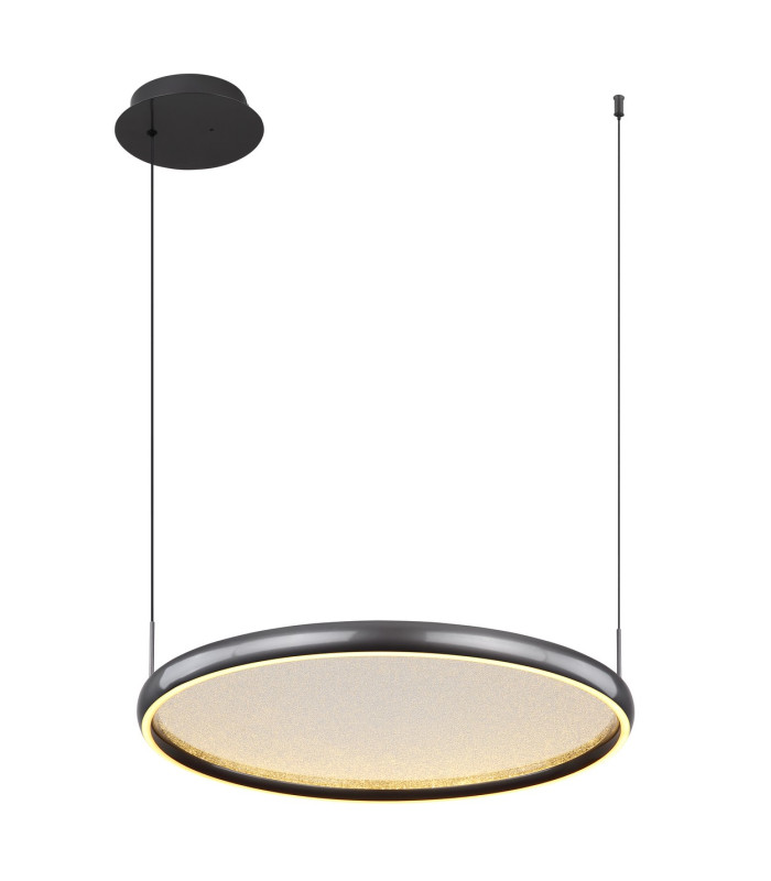 Briggs Pendant Ceiling Light Matt Black LED Dimmable 2700-6000K Remote Control-4