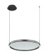 Briggs Pendant Ceiling Light Matt Black LED Dimmable 2700-6000K Remote Control-5