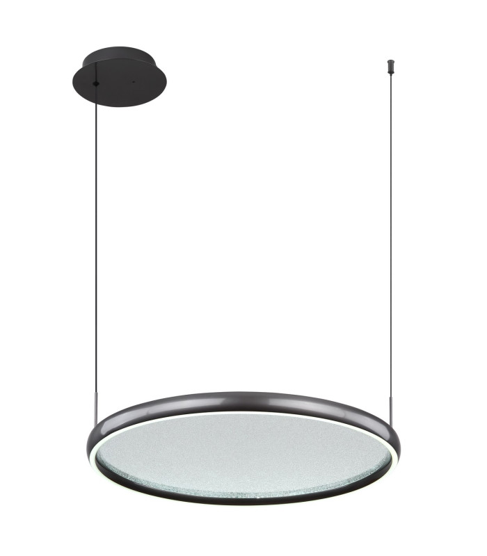 Briggs Pendant Ceiling Light Matt Black LED Dimmable 2700-6000K Remote Control-5