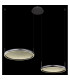 Briggs Pendant Ceiling Light Matt Black 2x LED Dimmable 2700-6000K Remote Control-3