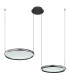 Briggs Pendant Ceiling Light Matt Black 2x LED Dimmable 2700-6000K Remote Control-5