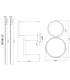 Briggs Pendant Ceiling Light Matt Black 2x LED Dimmable 2700-6000K Remote Control-9