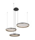 Briggs Pendant Ceiling Light Matt Black 3x LED Dimmable 2700-6000K Remote Control-11