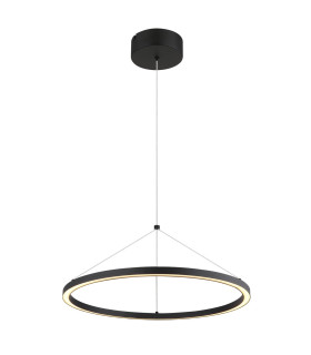 Grenvix Pendant Ceiling Light Matt Black LED 3000K-1
