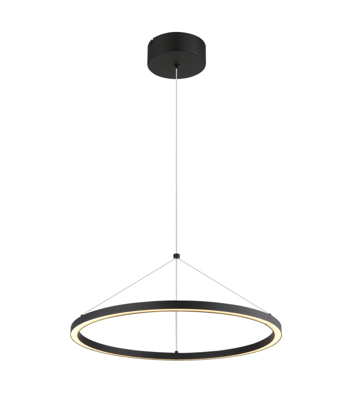 Grenvix Pendant Ceiling Light Matt Black LED 3000K-1