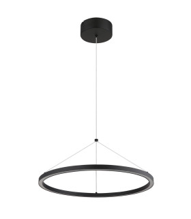 Grenvix Pendant Ceiling Light Matt Black LED 3000K-2