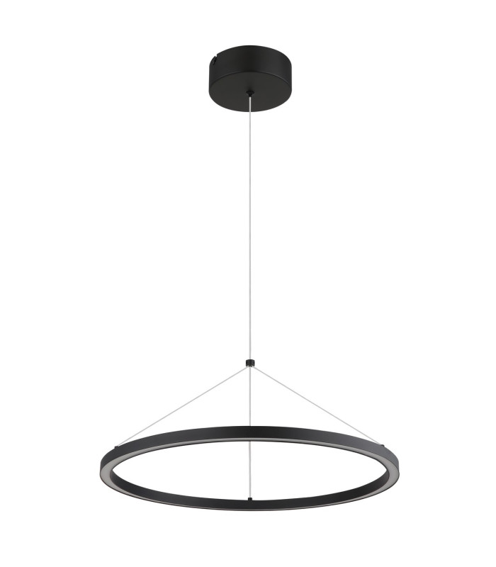 Grenvix Pendant Ceiling Light Matt Black LED 3000K-2