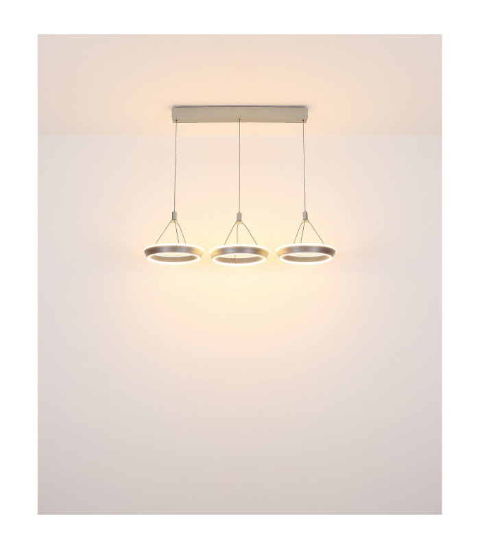 Grenvix Pendant Ceiling Light Matt Black LED 3000K-5