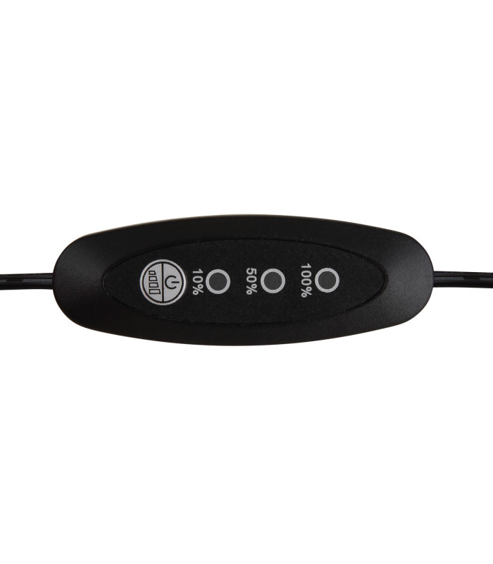 Grenvix Integrated LED Table Lamp Matt Black LED 3000K-3