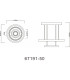 Blasius Twin Ring Pendant Ceiling Light Black 2x LED Dimmable 2700-6000K Remote Control-10