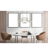 Blasius Four Ring Pendant Ceiling Light Black 4x LED Dimmable 2700-6000K Remote Control-8