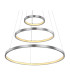 Ralph Pendant Ceiling Light Nickel Matt 3x LED Dimmable 3000K-3