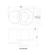 Halli Pendant Ceiling Light Matt Black 3x LED Dimmable 2700-6000K Remote Control-10