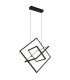 Wolfhard Pendant Ceiling Light Matt Black 3x LED Dimmable 2700-6000K Remote Control-1