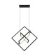 Wolfhard Pendant Ceiling Light Matt Black 3x LED Dimmable 2700-6000K Remote Control-3
