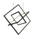 Wolfhard Pendant Ceiling Light Matt Black 3x LED Dimmable 2700-6000K Remote Control-4