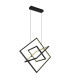 Wolfhard Pendant Ceiling Light Matt Black 3x LED Dimmable 2700-6000K Remote Control-9