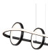 Wolfhard Rings Pendant Ceiling Light Matt Black 4x LED Dimmable 2700-6000K Remote Control-4