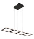 Wolfhard Squares Pendant Ceiling Light Matt Black 4x LED Dimmable 2700-6000K Remote Control-7