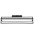 Flips Integrated LED Semi Flush Ceiling Light Matt Black LED Dimmable 2700-6500K Remote Control Timer-3