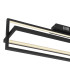 Flips Integrated LED Semi Flush Ceiling Light Matt Black LED Dimmable 2700-6500K Remote Control Timer-4