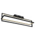 Flips Integrated LED Semi Flush Ceiling Light Matt Black LED Dimmable 2700-6500K Remote Control Timer-9