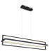 Flips Pendant Ceiling Light Matt Black LED Dimmable 2700-6500K Remote Control Timer-1