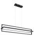 Flips Pendant Ceiling Light Matt Black LED Dimmable 2700-6500K Remote Control Timer-2