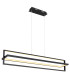Flips Pendant Ceiling Light Matt Black LED Dimmable 2700-6500K Remote Control Timer-5