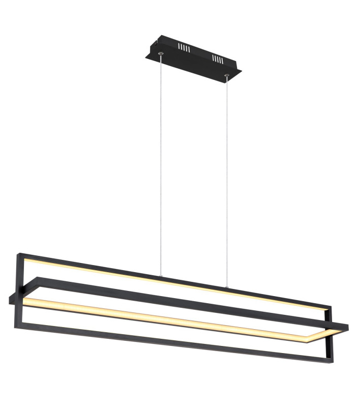Flips Pendant Ceiling Light Matt Black LED Dimmable 2700-6500K Remote Control Timer-5