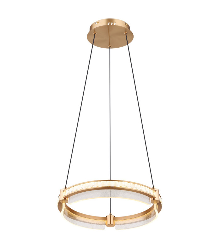 Blondie Ring Pendant Ceiling Light Gold Colors K5 Crystals LED Dimmable 2700-6000K Remote Control-1