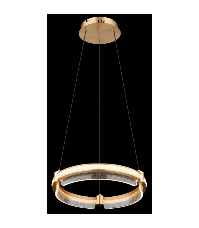 Blondie Ring Pendant Ceiling Light Gold Colors K5 Crystals LED Dimmable 2700-6000K Remote Control-4