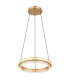 Blondie Ring Pendant Ceiling Light Gold Colors K5 Crystals LED Dimmable 2700-6000K Remote Control-5