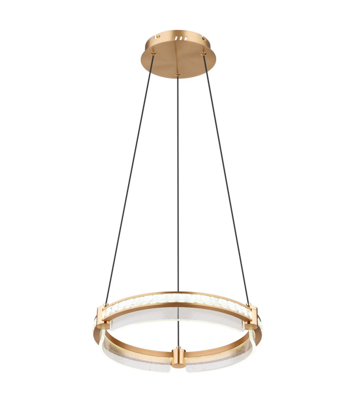 Blondie Ring Pendant Ceiling Light Gold Colors K5 Crystals LED Dimmable 2700-6000K Remote Control-6