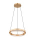 Blondie Ring Pendant Ceiling Light Gold Colors K5 Crystals LED Dimmable 2700-6000K Remote Control-13