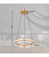 Blondie Ring Pendant Ceiling Light Gold Colors K5 Crystals LED Dimmable 2700-6000K Remote Control-14