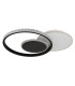 Perlix Integrated LED Semi Flush Ceiling Light White Matt 3x LED 3000K-2