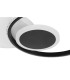 Perlix Integrated LED Semi Flush Ceiling Light White Matt 3x LED 3000K-5