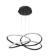 Panda Pendant Ceiling Light Matt Black LED 3000K-2