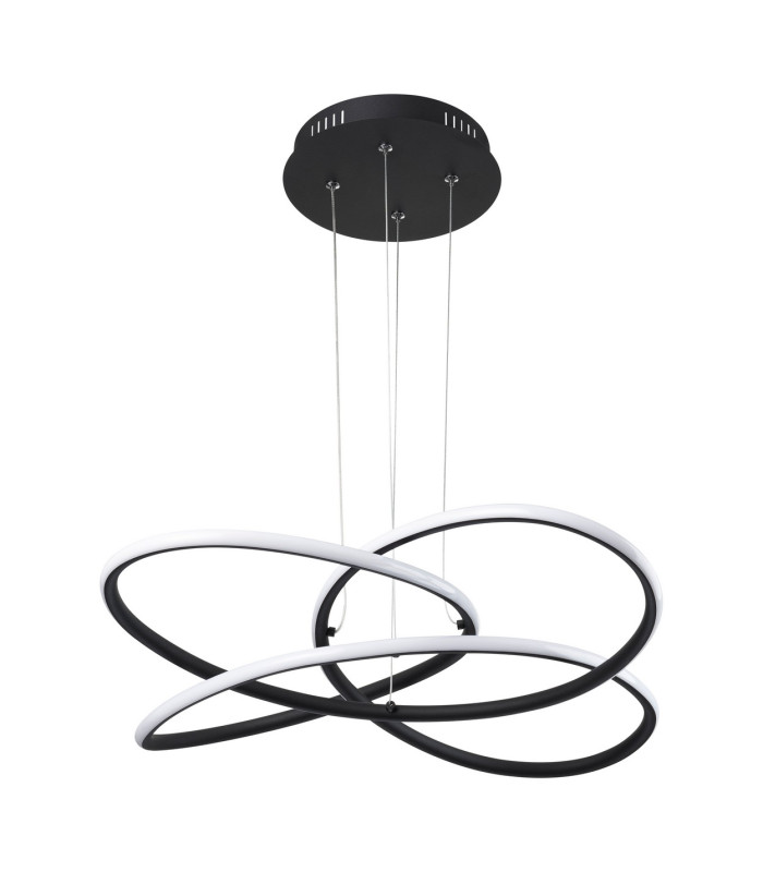 Panda Pendant Ceiling Light Matt Black LED 3000K-2