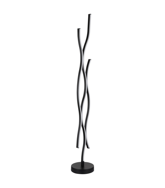 Geronimo LED Integrated Floor Lamp Matt Black 3x LED 3000K-2