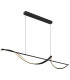 Violino Pendant Ceiling Light Matt Black LED 3000K-1