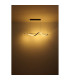 Violino Pendant Ceiling Light Matt Black LED 3000K-5