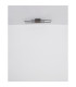 Dakari 80x60cm Integrated LED Semi Flush Ceiling Light Matt Black 2x LED 3000K-8