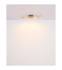 Dakari 80x60cm Integrated LED Semi Flush Ceiling Light Matt Black 3x LED 3000K-7