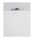 Dakari 80x60cm Integrated LED Semi Flush Ceiling Light Matt Black 3x LED 3000K-8
