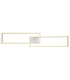 Salmos Integrated LED Semi Flush Ceiling Light Silver Grey 2x LED Dimmable 2700-6500K Remote Control Timer-4
